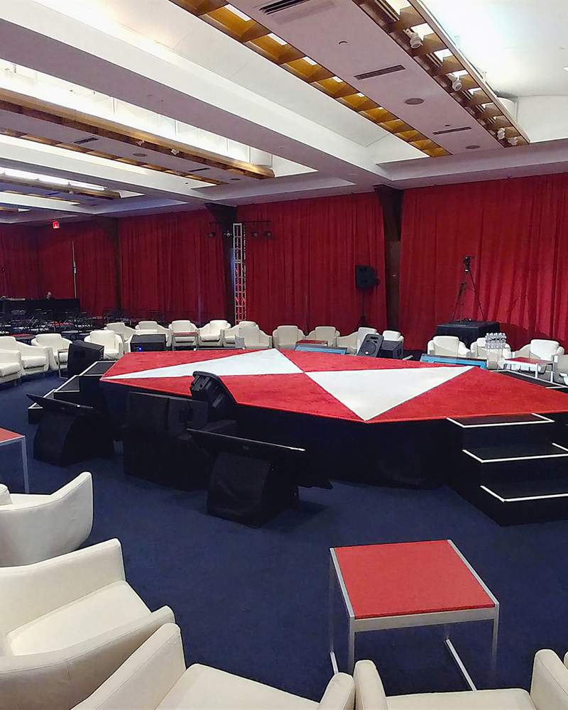 Theater-in-the-Round AV Production for Executive and Leadership Meetings